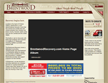Tablet Screenshot of brentwoodrecovery.com
